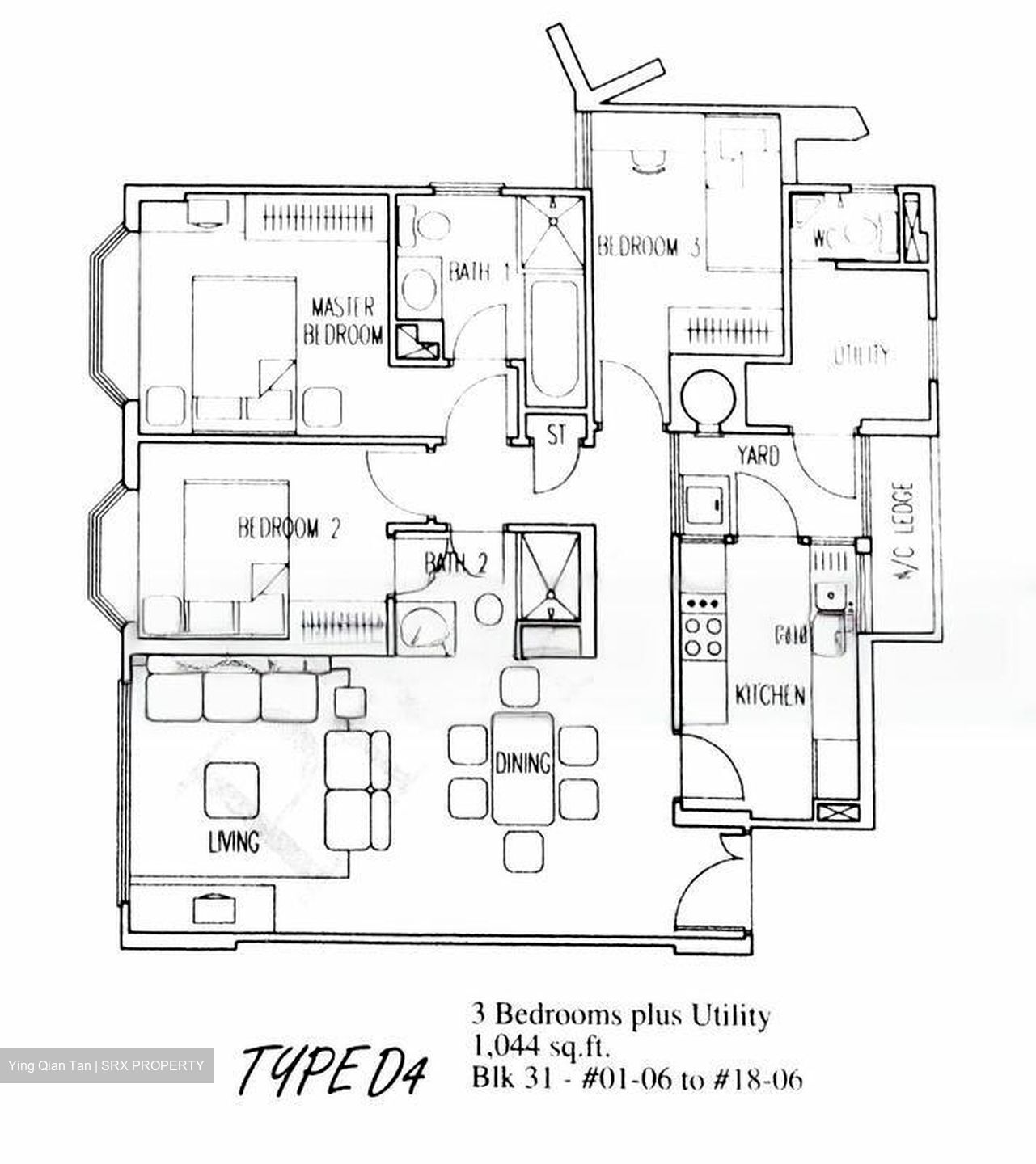 Evergreen Park (D19), Apartment #458521461